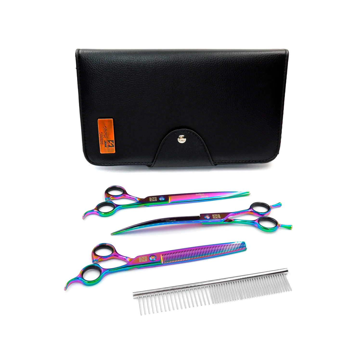 RCOMBO-RAINBOW KIT TIJERAS STRONG SCISSORS TORNASOL - Imagen 1