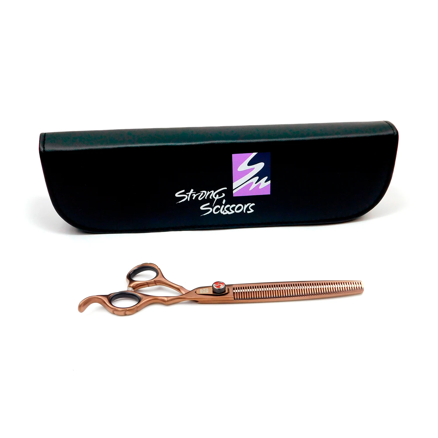 RNPK27CT-7.5 TIJERAS ENTRESACAR 7.5″ STRONG SCISSORS COBRE - Imagen 1