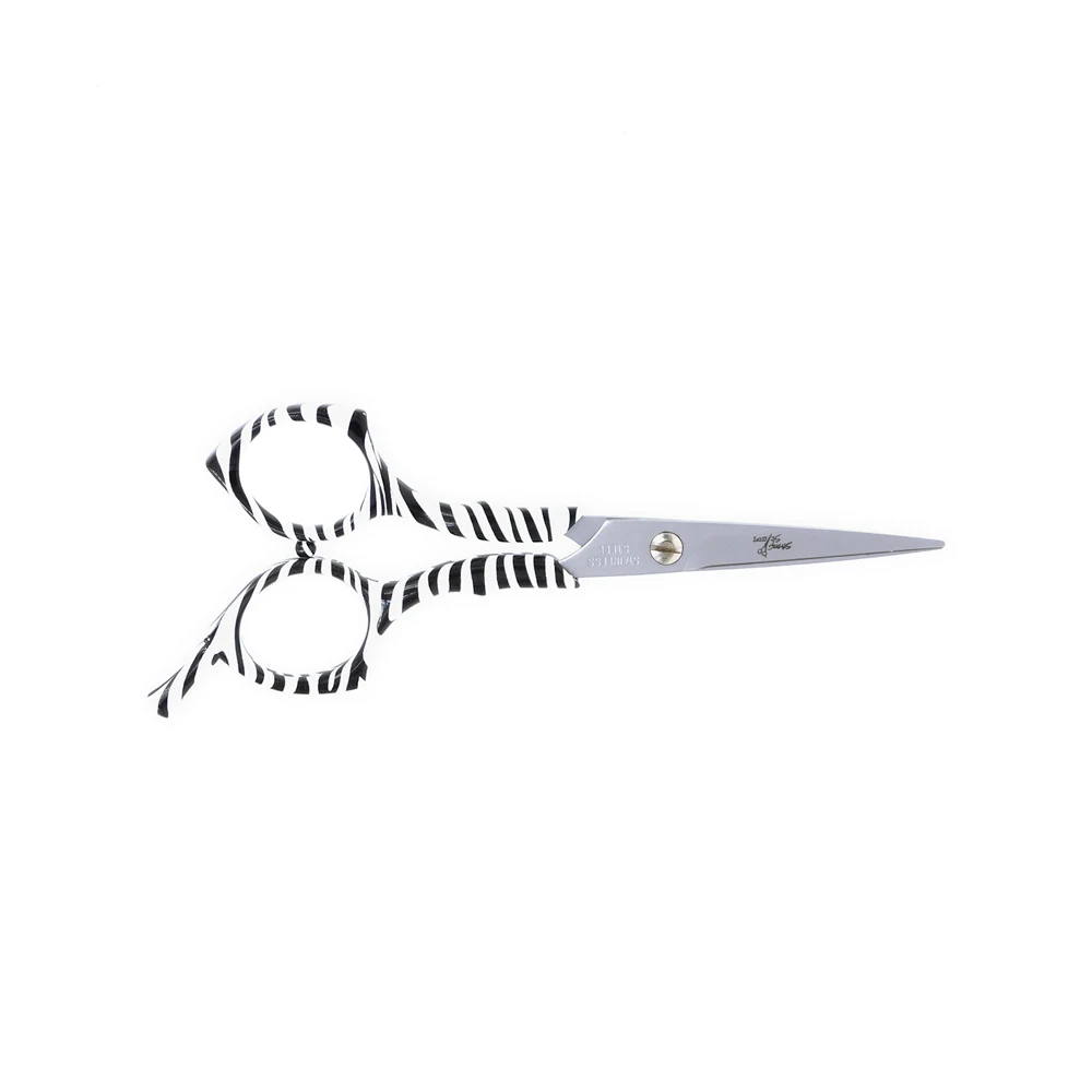 TY9622SV-ZB TIJERA MICRODENTADA 5,75″ STRONG SCISSORS ZEBRA - Imagen 1